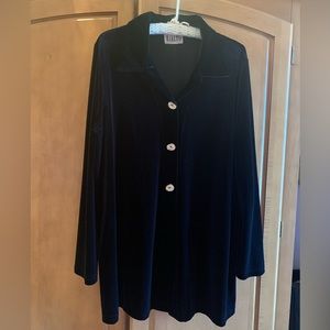 Rialto Velvet Long Dinner Jacket, Sz. L